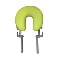 Cabezal articulado para camillas plegables